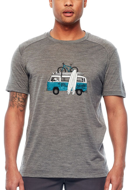 ICEBREAKER MEN'S VAN SPHERE SS CREWE
