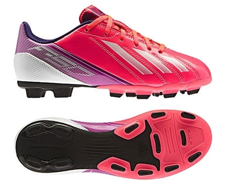 ADIDAS F5 TRX JNR FG RED ZEST FOOTY BOOT