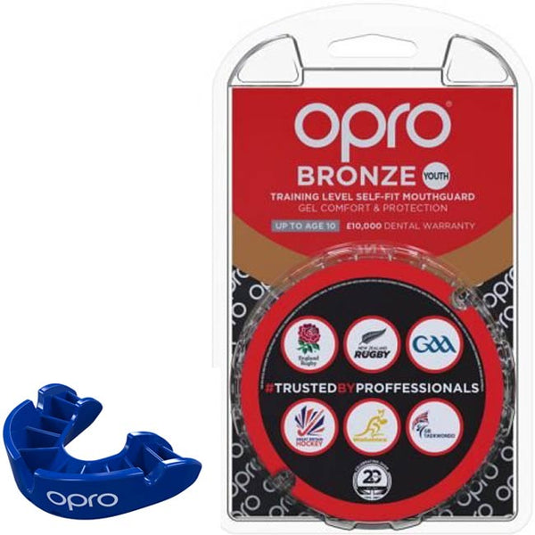 Opro Bronze Mouthguard Adult
