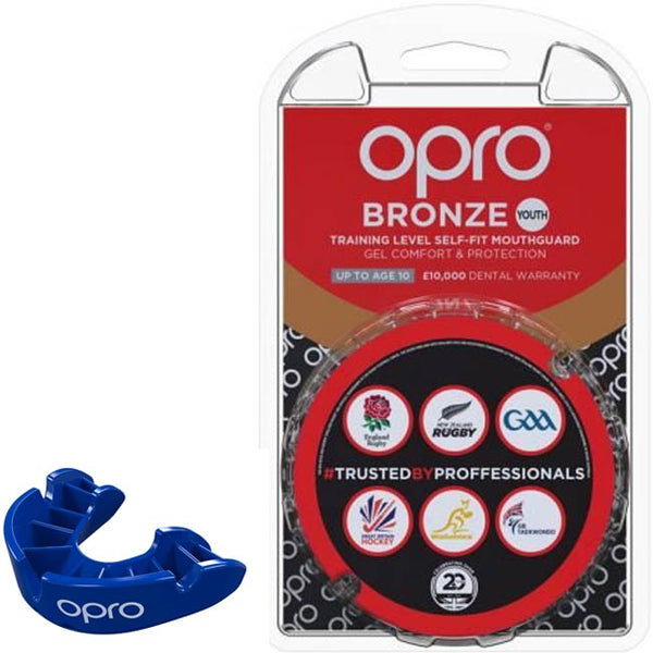 Opro Bronze Mouthguard Junior up to 10 years