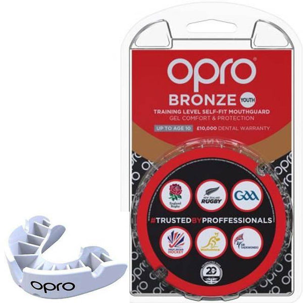 Opro Bronze Mouthguard Junior up to 10 years