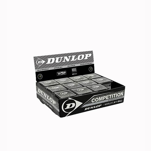 Dunlop Competition Squash Ball- Box of 12