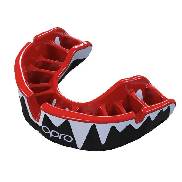 Opro Platinum Fangz Mouth Guard 7 years +