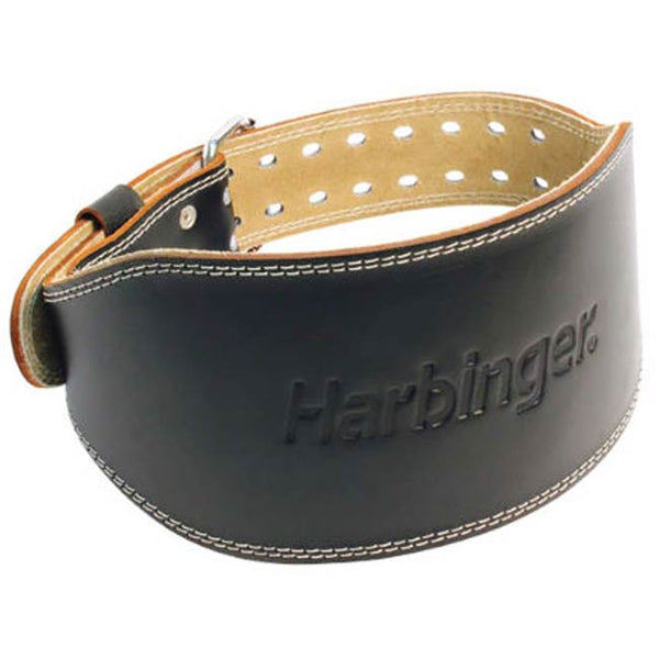 Harbinger 6" Padded Leather Lifting Belt