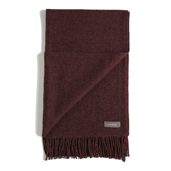 Icebreaker Unisex Merino Charleson Scarf Espresso