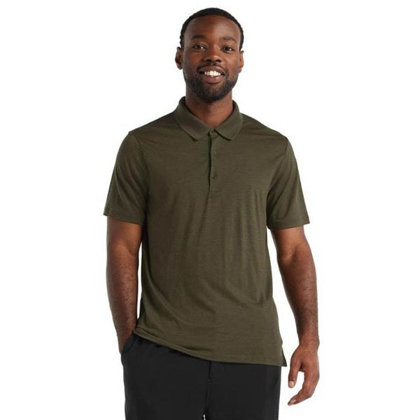 Icebreaker Mens Tech Lite II Short Sleeve Polo