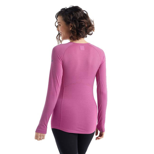 Icebreaker Women's BodyfitZone™ Merino 150 Zone Long Sleeve Crewe Thermal Top