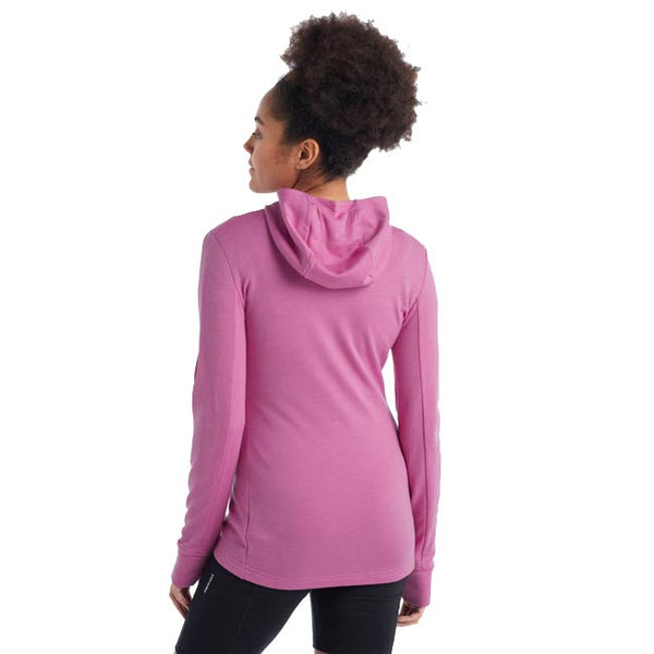 Icebreaker Women's Merino Quantum III Long Sleeve Zip Hoodie CL 2023
