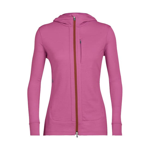 Icebreaker Women's Merino Quantum III Long Sleeve Zip Hoodie CL 2023