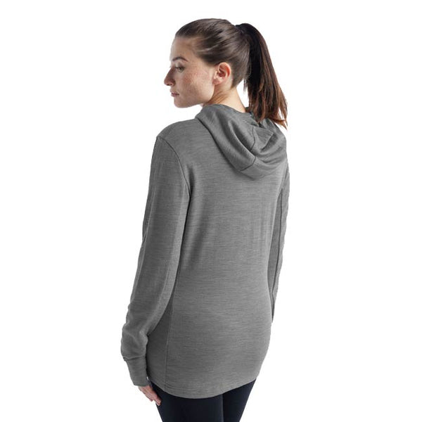 Icebreaker Women's Merino Quantum III Long Sleeve Zip Hoodie CL 2023