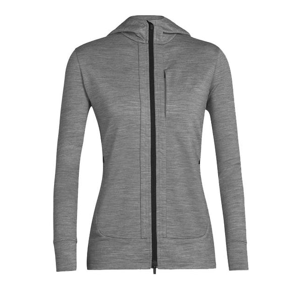 Icebreaker Women's Merino Quantum III Long Sleeve Zip Hoodie CL 2023