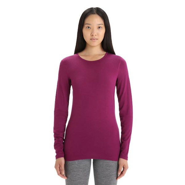 Icebreaker Women's 200 Oasis Long Sleeve Crewe