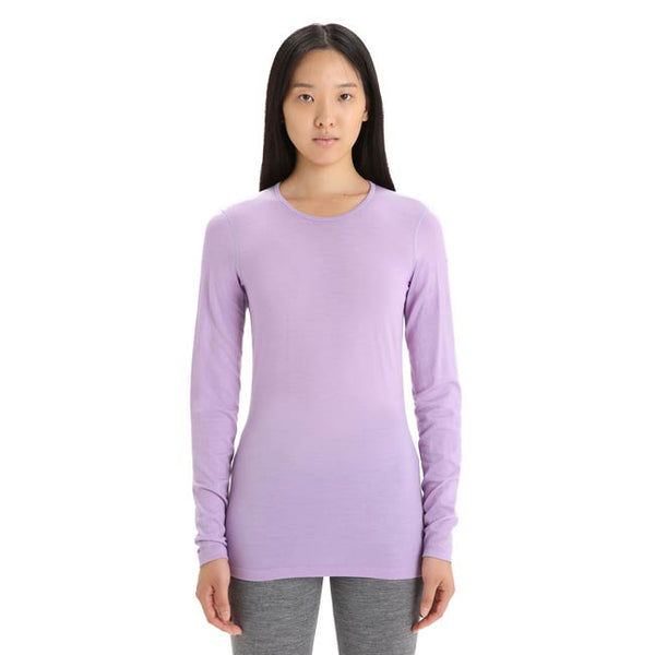 Icebreaker Women's 200 Oasis Long Sleeve Crewe