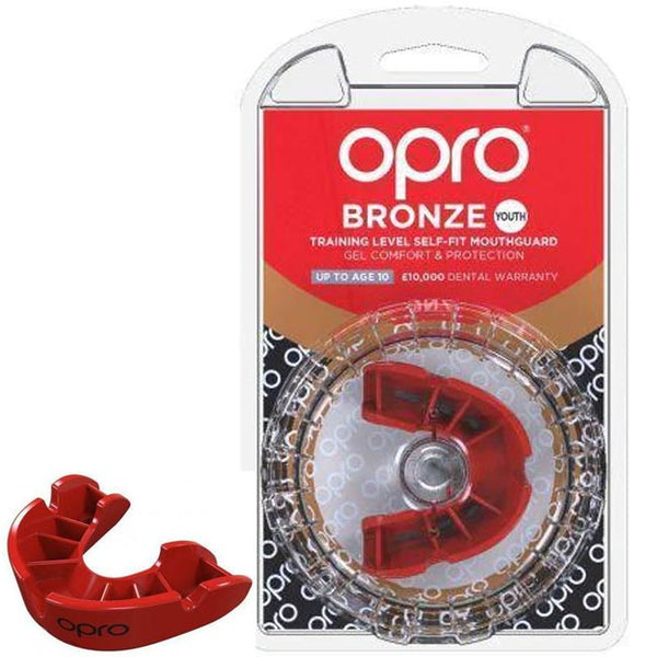 Opro Bronze Mouthguard Junior up to 10 years