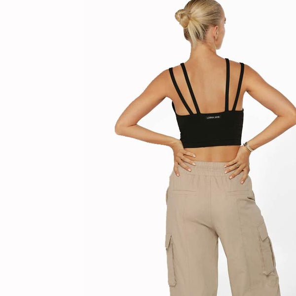 Lorna Jane Elements Recycled Cropped Active Bra Tank Combo CL2023