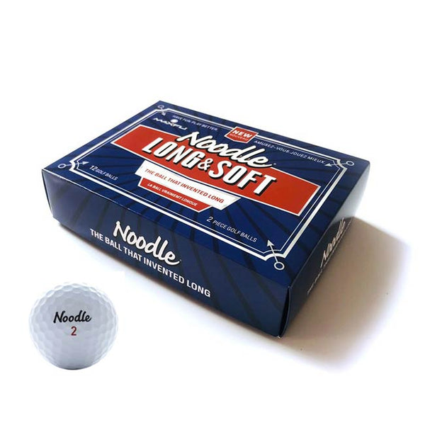 Maxfli Noodle Golf Balls- 12 pack