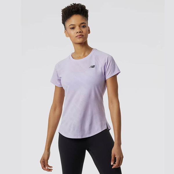 New Balance Women’s Q Speed Jacquard Short Sleeve Tee