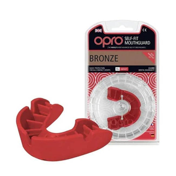 Opro Bronze Mouthguard 10 years + Adult