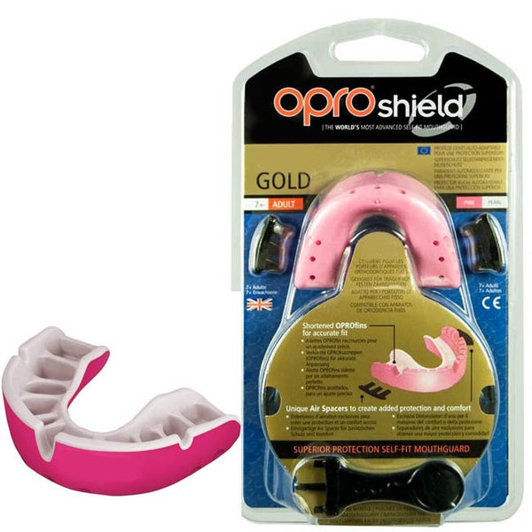 Opro Gold Mouthguard 7 Years + Adult