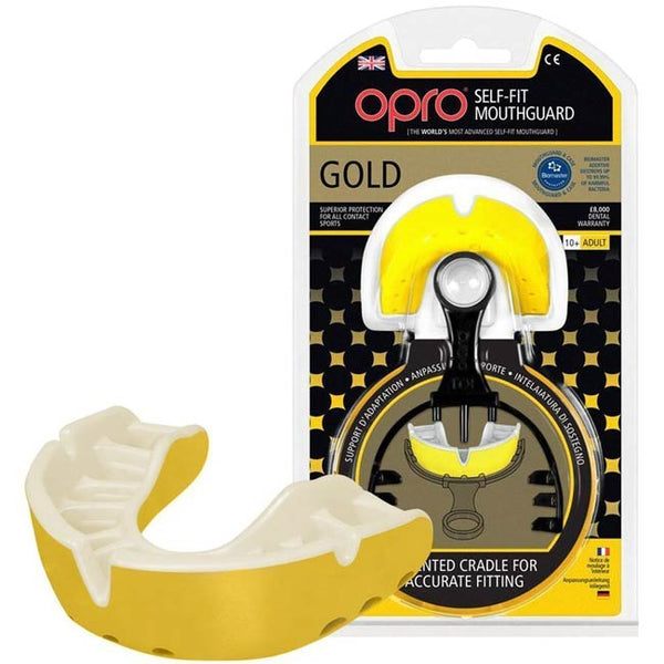 Opro Gold Mouthguard 7 Years + Adult