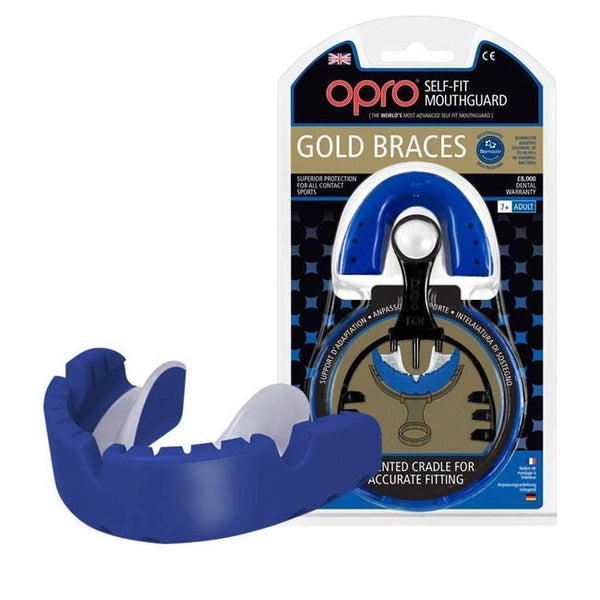 Opro Gold Mouthguard 7 Years + Adult Suitable for Braces