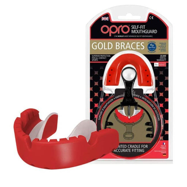 Opro Gold Mouthguard 7 Years + Adult Suitable for Braces