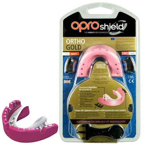 Opro Gold Mouthguard 7 Years + Adult Suitable for Braces