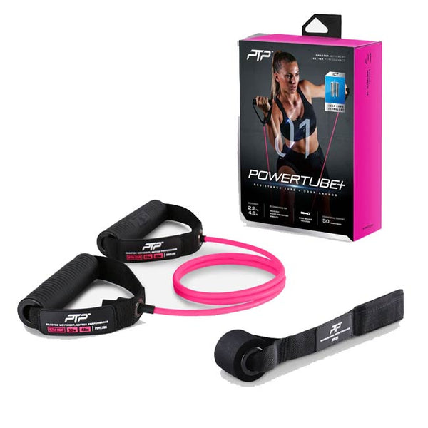PTP Powertube+ Ultra Lite Band with Handles Pink 2.2 kg