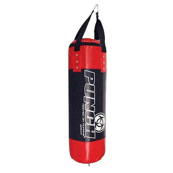 Punch Urban Boxing Bag 90 x 30 cm Red Black