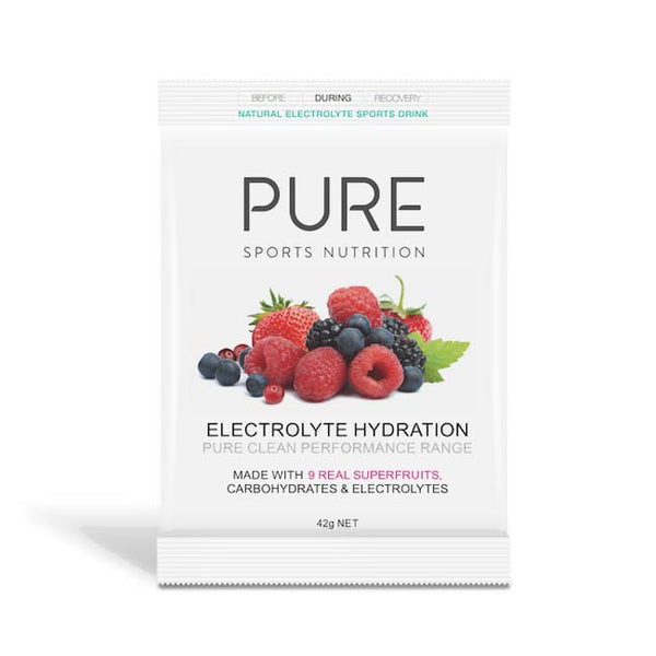 Pure Electrolyte Hydration 42g Sachets- Superfruits
