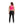 Load image into Gallery viewer, Rose Road Tank Bra - Neon Pink with White Rose Centre Back
