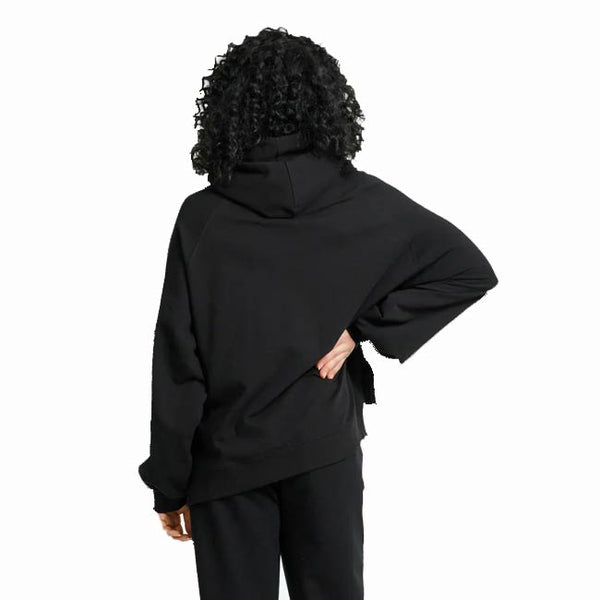 Rose Road Joseph Sweat - Winter Weight - Black with Embroidered Arc