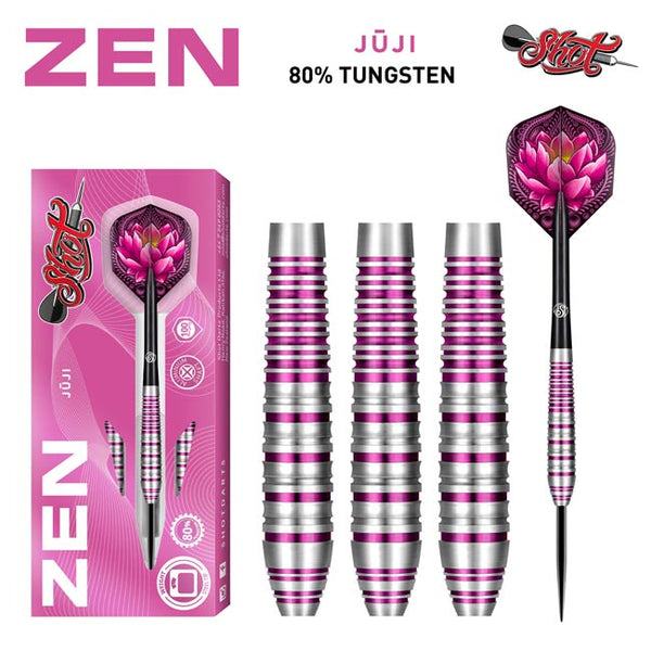 Shot Zen Juji Steel Tip Set 80% Tungsten