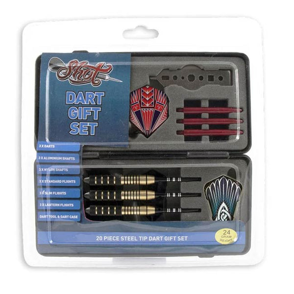 Shot Steel Tip Dart Gift Set