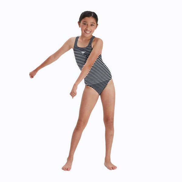 Speedo Girls' Essential Endurance+ Medalist Swimsuit CL 2023