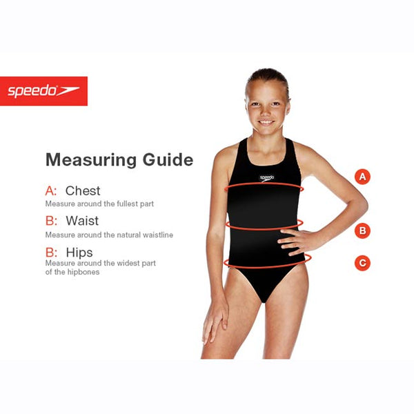 Speedo Girls Tropical Fuse Thinstrap Muscleback One Piece