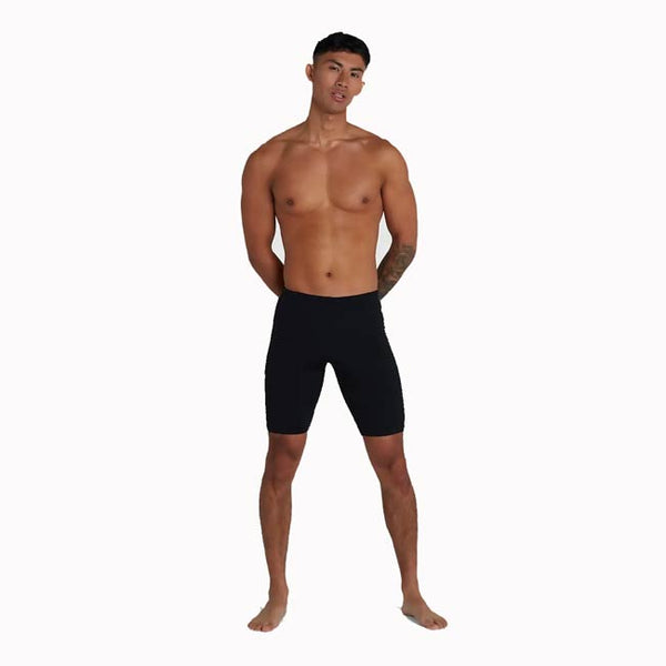 Speedo Men's Boom Logo Splice Jammer Black