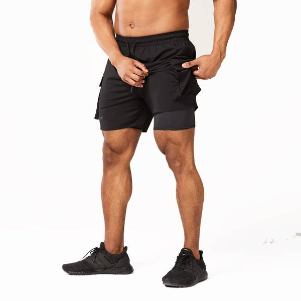 Squat Wolf Men’s Code 2 in 1 Cargo Shorts CL 2023