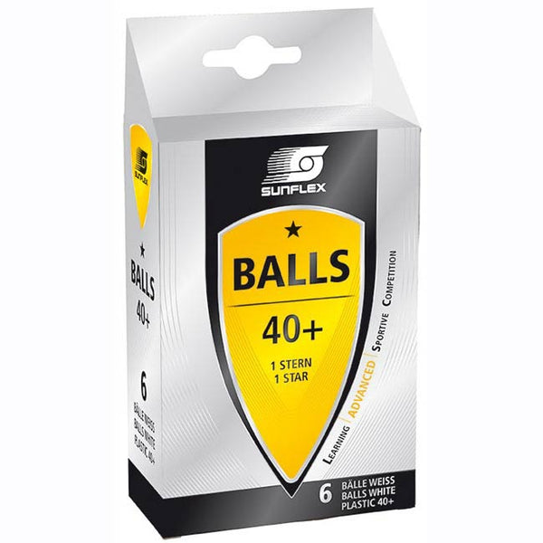 Sunflex One Star table tennis balls