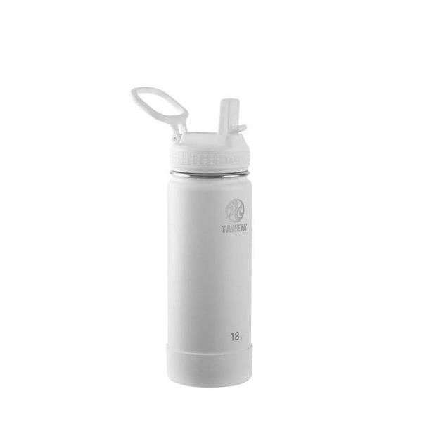 Takeya 18 oz Insulated Water Bottle with Straw Lid