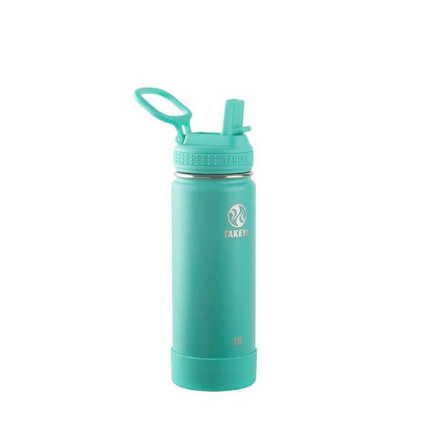 Takeya 24 oz Insulated Water Bottle with Straw Lid