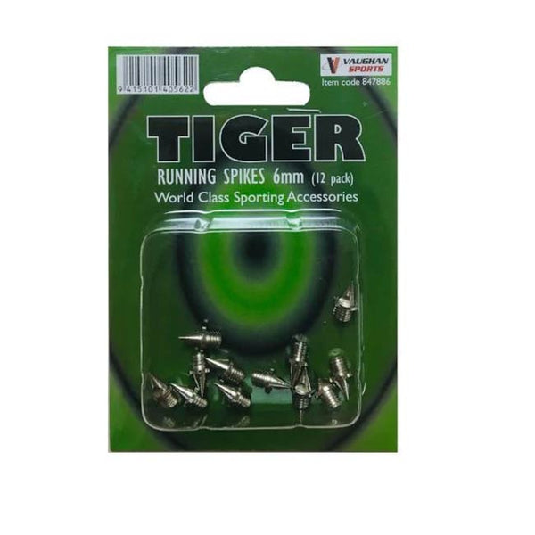 Tiger Cross 6mm Running Spikes