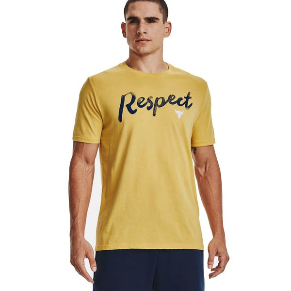 Under Armour Men's Project Rock Respect Short Sleeve