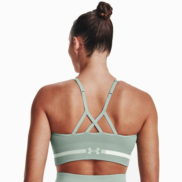 Under Armour Women's UA Seamless Low Long Sports Bra CL 2023