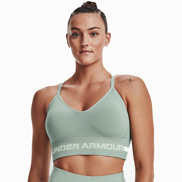 Under Armour Women's UA Seamless Low Long Sports Bra CL 2023