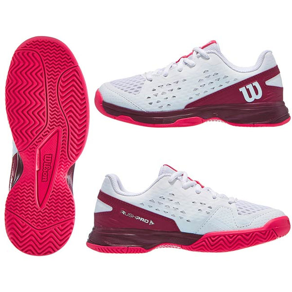 Wilson Rush Pro Junior Tennis Shoe AUG 2022