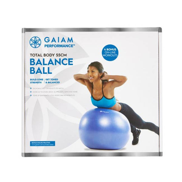 Gaiam Swiss Balance Ball 55 cm