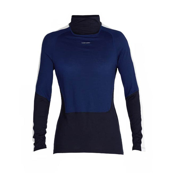 Icebreaker Women's Merino 200 Sonebula Long Sleeve High Neck Thermal Top CL 2023