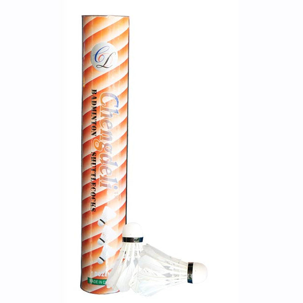 Badminton Feather Shuttlecocks 12 Pk Tube